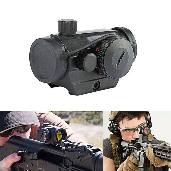 

hq t1 5moa tactical rifle red green dot optic sight scopes shooting club cqb outdoor training for picatinny rail 20mm mount free