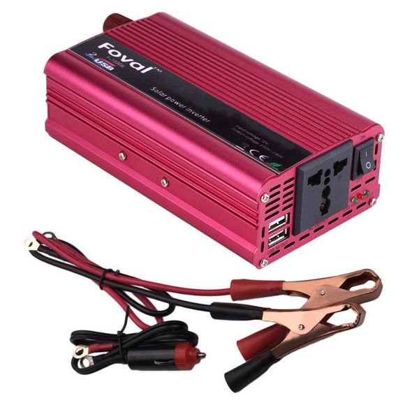 

1000w car power inverter dc12v to ac220v dual usb charger converter transformer high converting efficiency converter