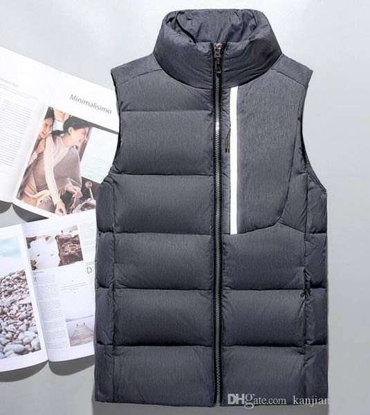 

2018 men's packable down vest outdoor lightweight jackets mens water repellent puffer face vest m-xxl 03, Black