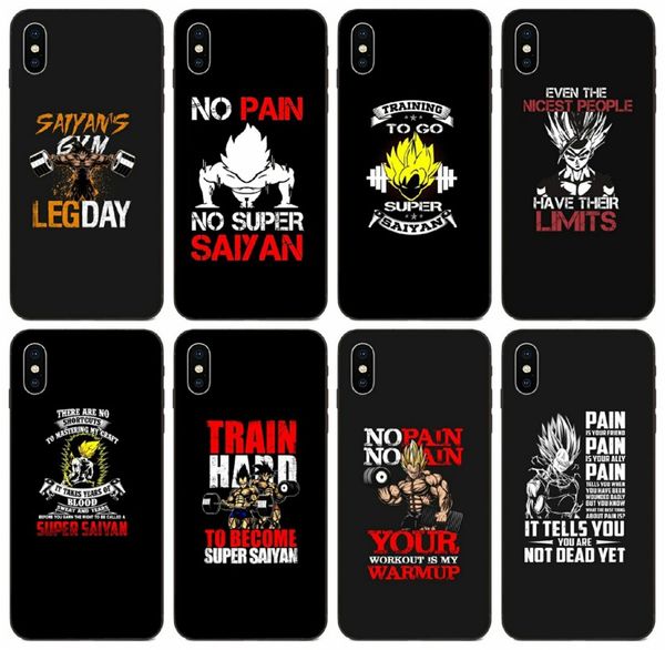 

[tongtrade] no pain no gain gym case for apple iphone 11 pro max x xs 8 7 6 5 4 samsung j3 s10 huawei mate 20 30 pro xiaomi 9 se custom case