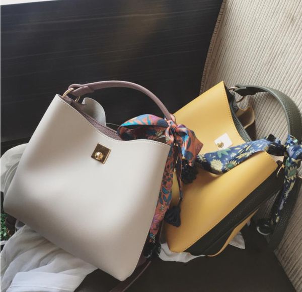 

designer luxury handbags purses contrast color bucket designer bags large capacity simple messenger bag shoulder bag