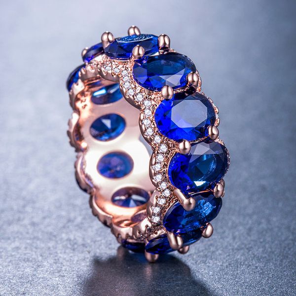 

rose gold rings diamond ring luxury jewelry z crystal emerald moissanite sapphire ring costume jewelry emerald ring b1092 ly191226, Slivery;golden