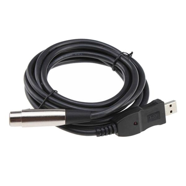 

microphone adapter cable usb male to xlr female mic