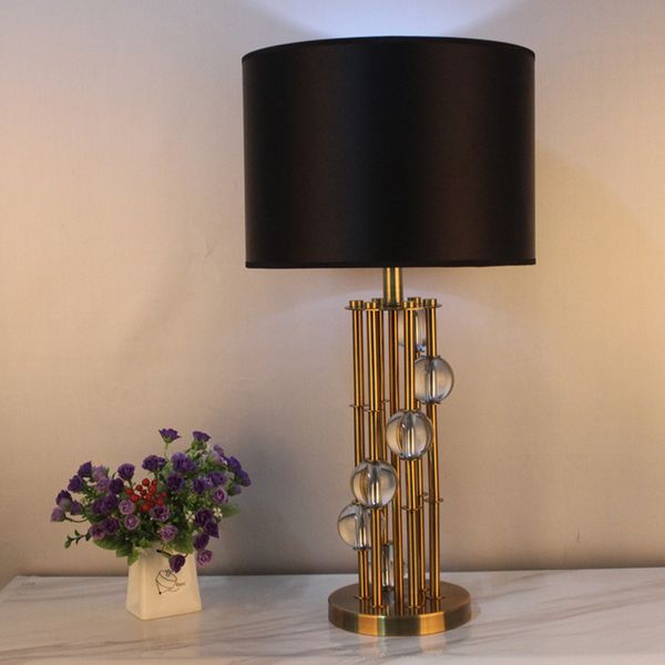 Acquista Lampade Moderne Da Soggiorno In Stile Europeo Con Lampada Da Tavolo Nera A 32255 Dal Amarylly Dhgatecom