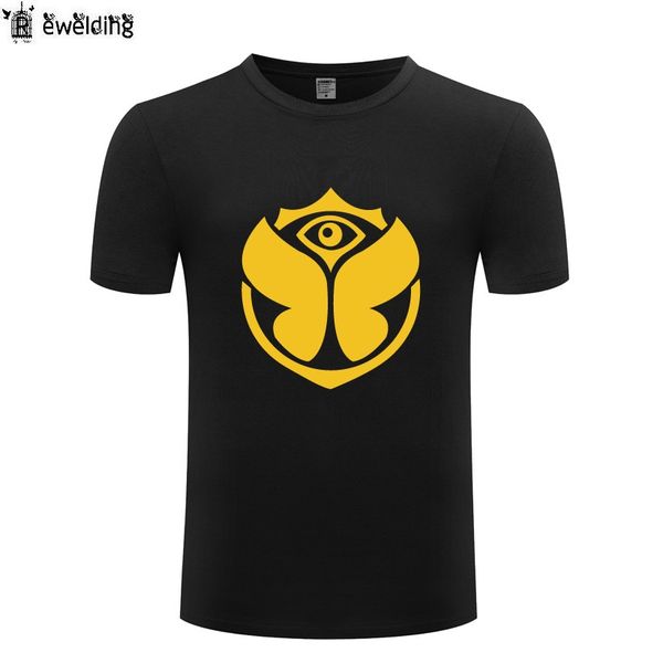 

Electronic Music Tomorrowland Men T Shirt Hip Hop T Shirts Men Cotton Short Sleeve Male Tshirt Streetwear Tee Shirt