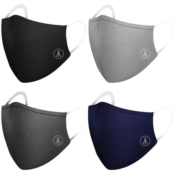 

2pcs cotton dustproof mask activated carbon filter windproof anti flu mask equivalent to n95 kn95 with 10 filters