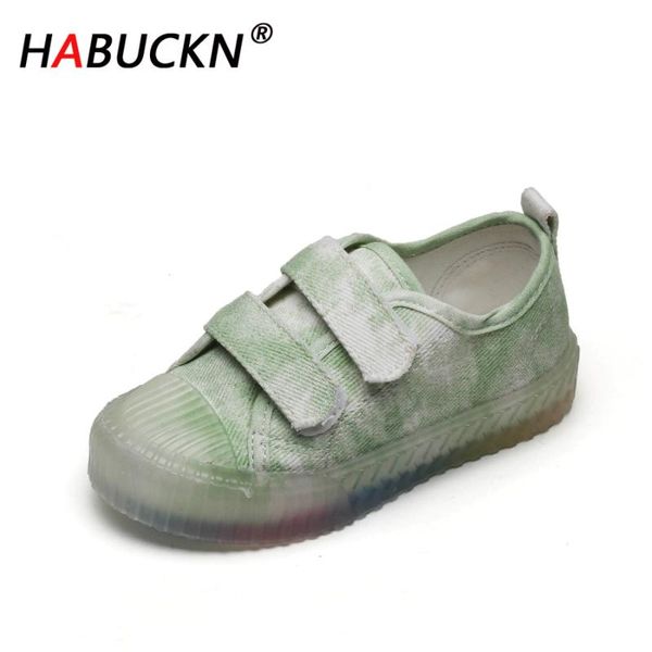 

athletic & outdoor habuckn fashion classic kids canvas shoes 2021 candy color children flats vulcanized casual for girls boys, Black
