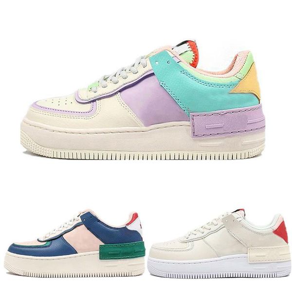 

new arrival women running shoes easter egg skateboarding colorful pink white blue fashion casual sneakers size 36-40