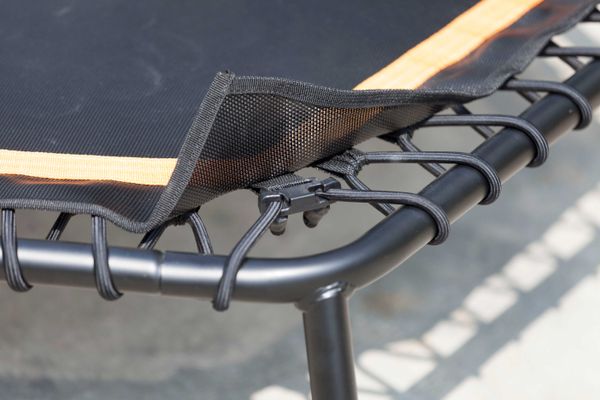

pp mat with tension ropes for fitness trampoline