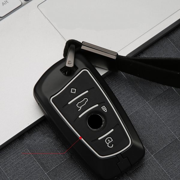 

silica gel zinc alloy car key cover case for f30 f10 f20 118i 320i x3 x4 x5 m3 m4 m5 e36 e46 e87 e90 e60 e39 g30 accessories
