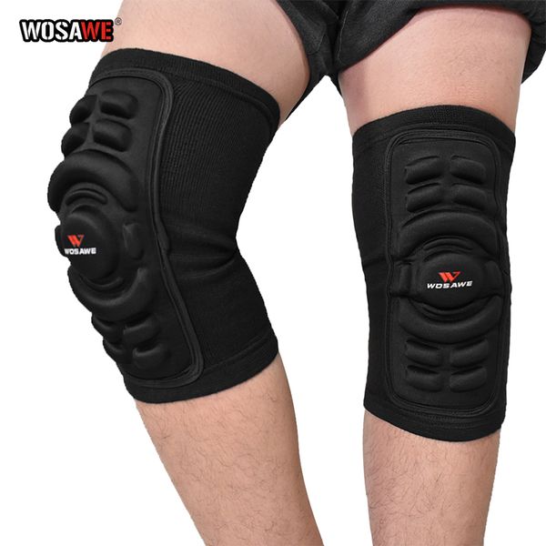 

wosawe 4pcs/set motorcycle knee pads eva moto elbow knee pads motocross racing protective gear elbow protector guards kit