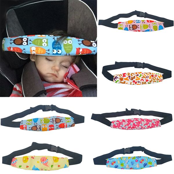 Einstellbare Baby Kinderwagen Kopf Unterstützung Pad Kissen Befestigung Kinderwagen Gürtel Kinder Kinder Auto Sitz Sicherheit Schlaf Stellungsregler 100% Baumwolle