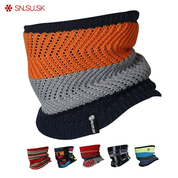 

sn.su.sk winter women men face mask double-deck polar fleece windproof bicycle camouflage loop scarf male warm neck