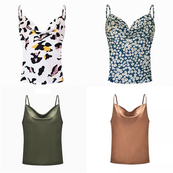 

women summer sleeveless tank 2020 button tank vest bandage ladies casual short shirt shirt female woman y200512 #351, White