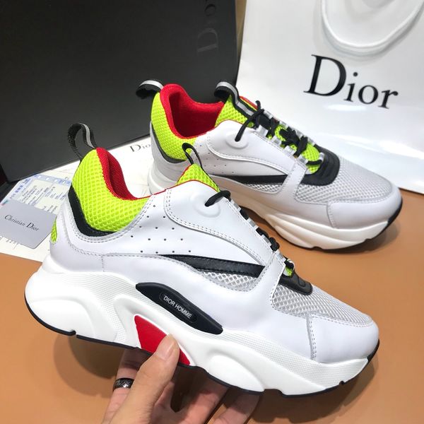 

2019 new men women casual shoes luxury sneakers vapormax dior canvas shoes genuine leather embroidered size 38-44
