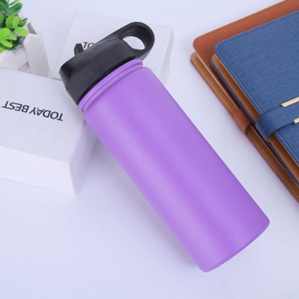 

18oz vacuum water bottle in ulated 304 tainle teel water bottle wide mouth big capacity travel water bottle with filp lid