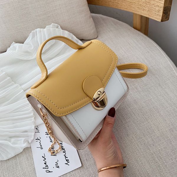 

мешок 2019 новой корейской версии текстурированные женщин дикого плеча сумку моды ударил цвет мессенджера небольшой площади