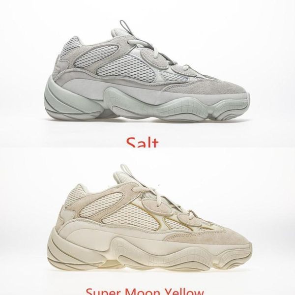 

authentic 500 salt ee7287 super moon yellow db2966 utility black f36640 blush men women casual shoes 050yzy desert rat sneakers sports