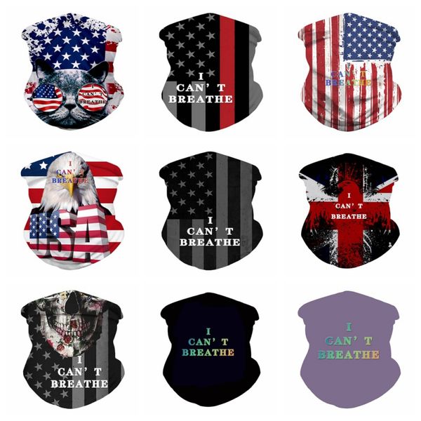 

i can't breathe seamless balaclava magic scarf headwear outdoor sunscreen sports bandanas cycling hiking mask neck gaiter, Black