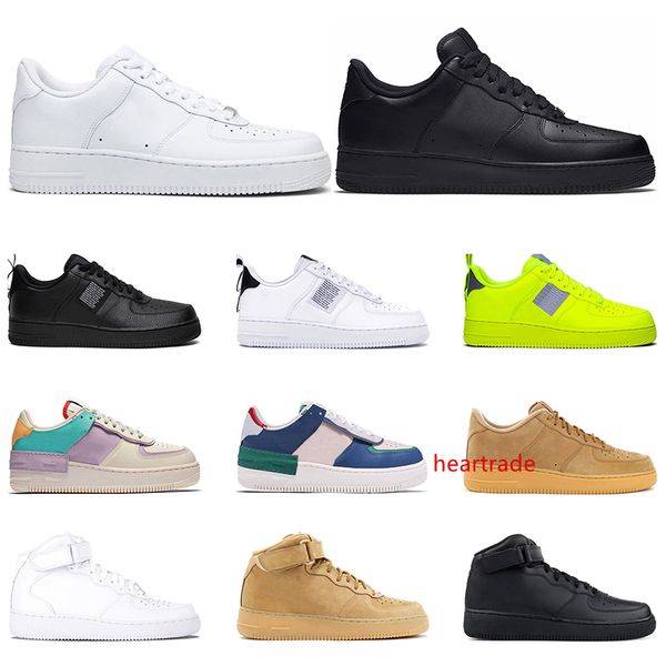 

2019 ale high&low leather casual shoes for men women mystic navy triple utility white black tropical twist outdoor platform size 36-45