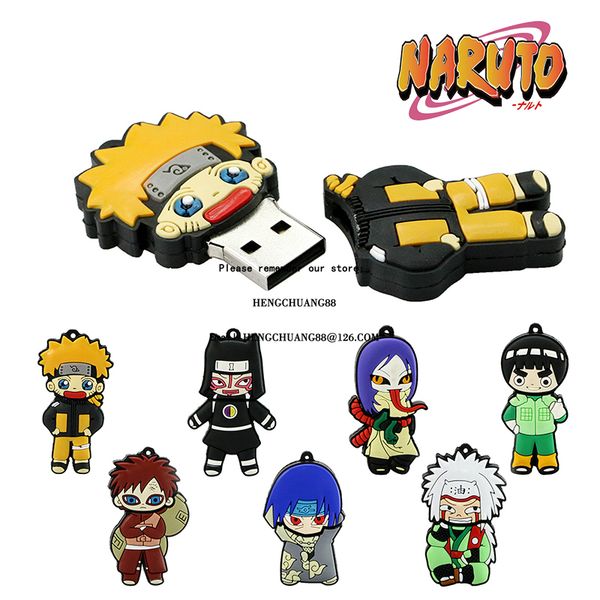 

оптовые цены япония pendrive наруто орочимару 64gb 128gb 8gb 16gb usb flash drive 32gb гаара хокаге ninja memory stick pen drive 4 2 1g