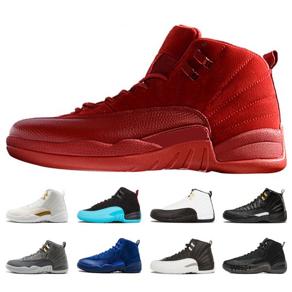 

12 bordeaux dark grey basketball shoes men sports shoes bordeaux 12 sports athletic trainers sneakers size 7-13, Black