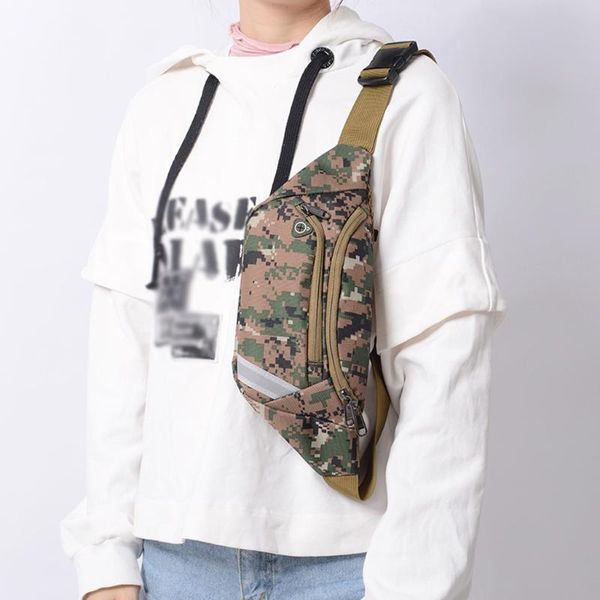 

women fanny pack fashion men waist bag colorful travel bum belt bag neutral waterproof nylon zipper chest waist bag#317