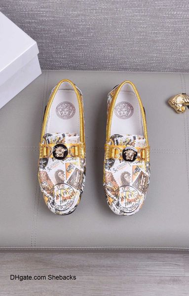 

2020 модные туфли мужские кожаные кроссовки повседневные с коробкой wan1 g0qt, Black;red