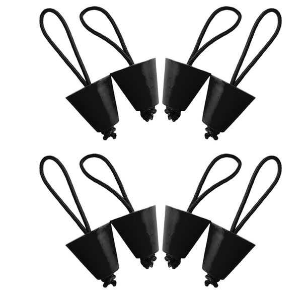 

8 pieces universal kayak scupper plug kit canoe drain holes ser