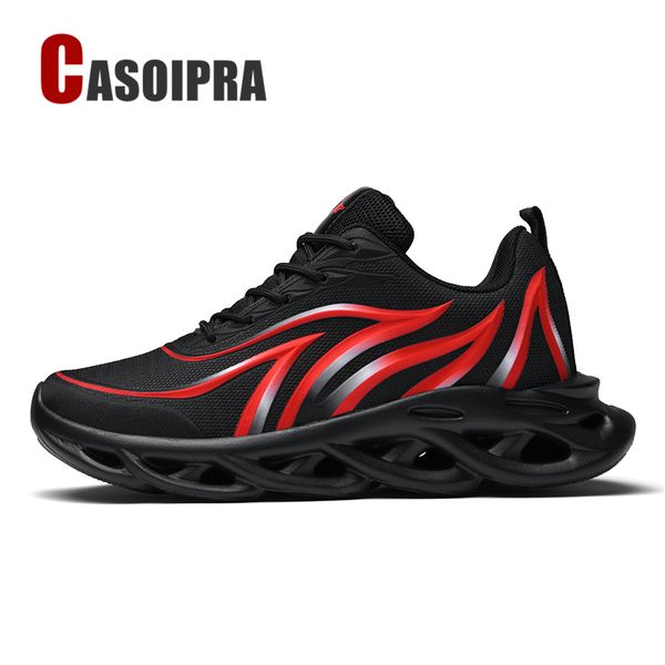 

light men's sports shoes sneakers jogging casual shoes fashion breathable running 45 comfortable trainers walking footwear