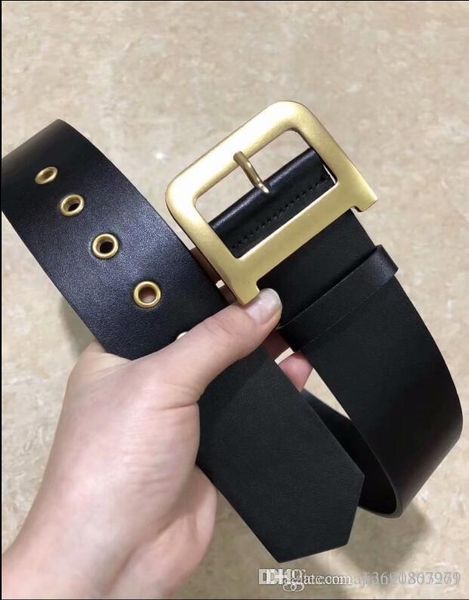 

grade leather belt for men and women belts fashionable width of 5cm high-quality gift box purchase, 105-125cm, White;black