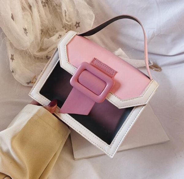

леди сумки сумка пвх модные сумки одноцепочечных crossbody женский pu small square bag