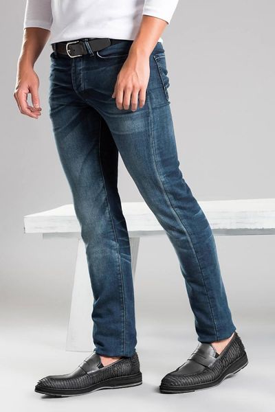 

pearl genuine leather black men 's loafer 120130001076