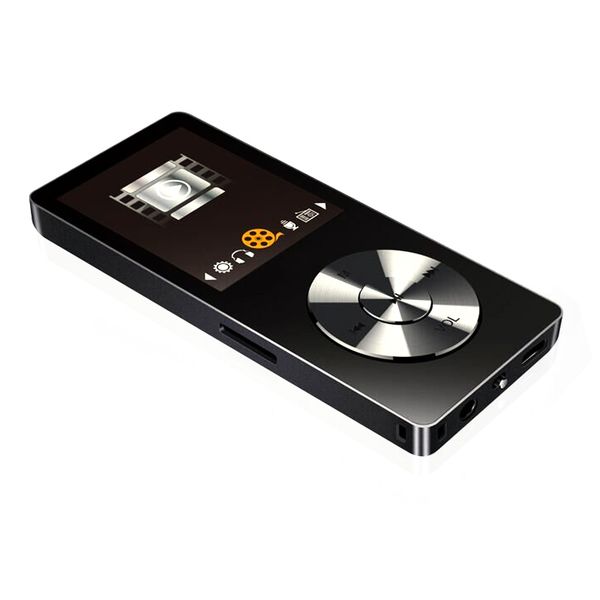 

original metal mp3 player portable digital audio player with 1.8 inch screen fm e-book clock data music player speaker tf card