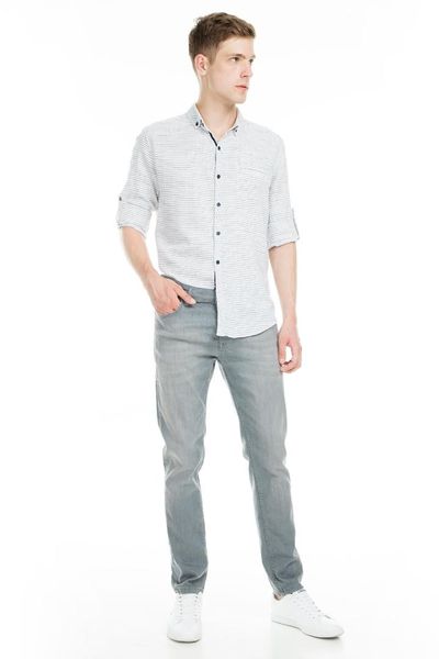 

five pocket 5 jeans men 's jeans pants 7209, Blue