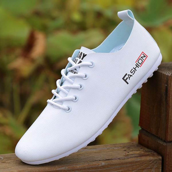 

men casual shoes leather loafers men moccasins breathable slip on italian boat shoes slip on black driving