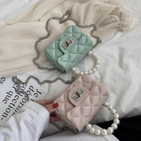 

rhombic chain bag jelly bag women 2020 new joker shoulder messenger fashion handbags