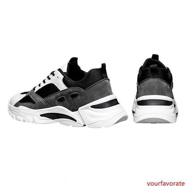 

2019 new designer shoes arrival sneakers mens black white and grey sports running shoes size 39-44