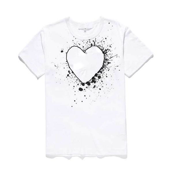 

men designer t shirt fashion summer new brand tshirts luxury tshirt short sleeve tees heart print funny tees28, White;black