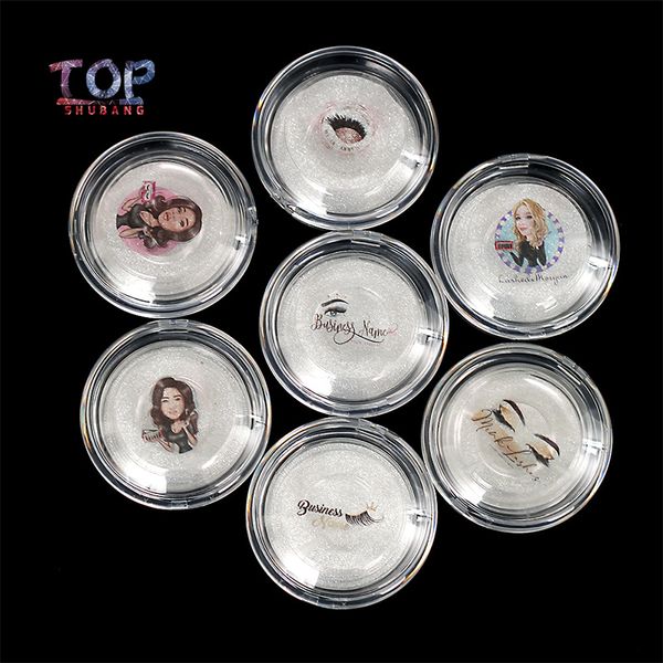 

customized brand logo 3d mink eyelashes boxes false eyelash packaging box a pair of eyelash box fine mount gift