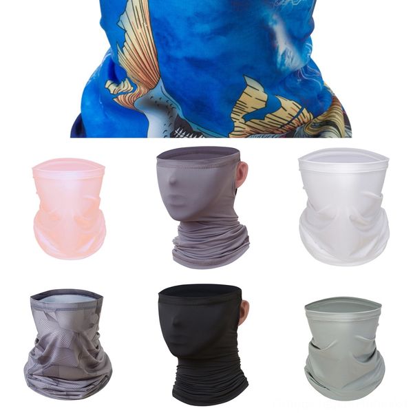 

5s3vo silk riding face mask triangle cycling scarf scarf sport anti-uv bandana neck face er for fishing running hiking hairb, Black