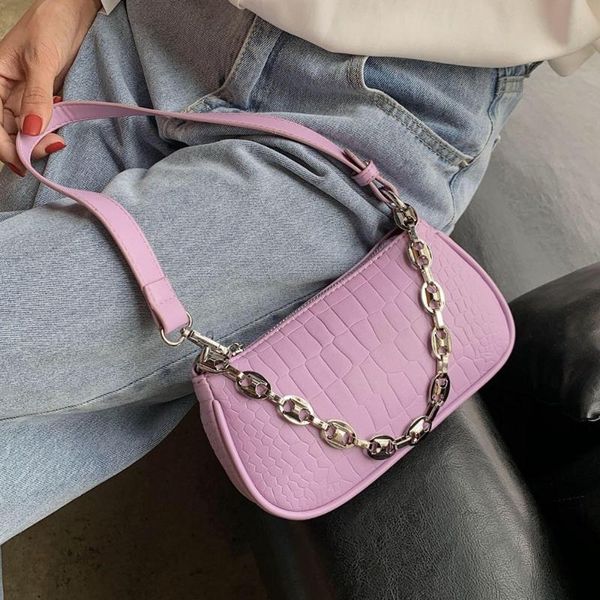 

elegant female handbags small pu leather shoulder bags for women new chain design small tote bags ladies' travel crossbody