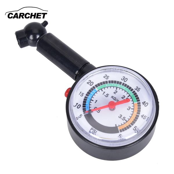 

carchet car dial tire gauge auto motor bike tyre tire air pressure gauge dial meter truck pressure repair tool