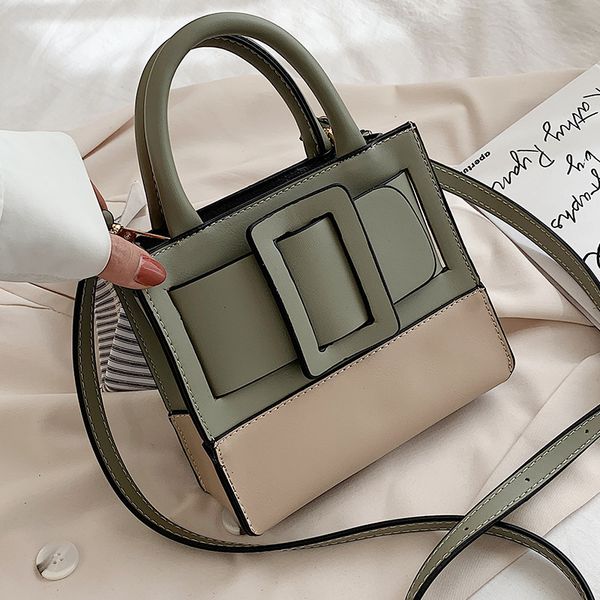 

bag female 2020 new chao wang red hand bag ins korean version of the super fire handbags chic contrast wild shoulder