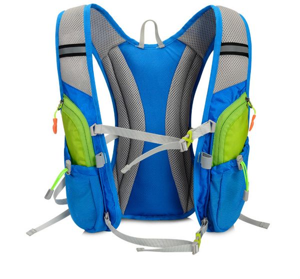 

wholesale-10l outdoor sport backpack ultra light camping hiking running vest bag riding bag 2l bicycle water bladder hiking camping