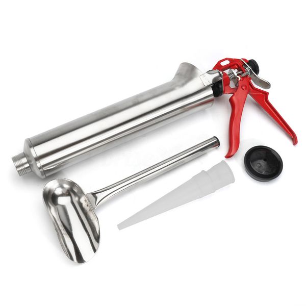 

stainless steel mortar cement sprayer spray gun pointing grouting applicator wall gun tile brick stone tool kit