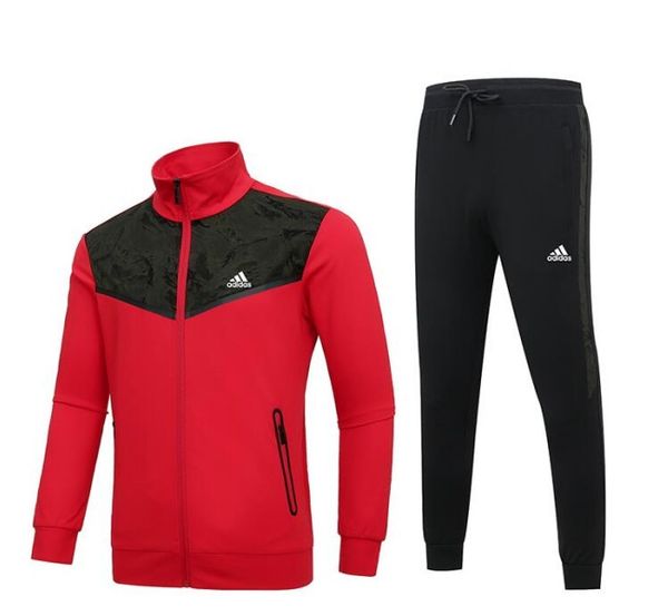 

мода brand design костюмы для mens track suit осень sportsuit mens топы брюки костюмы одежда 2 цвет l-5xl факультативные, Gray