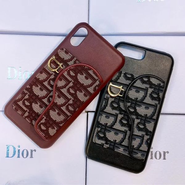 

Newest Fashion Phone Case for iphone 11 pro max 7 8 plus X Xs XR Xs Max Top Quality Leather Card Holder Wallet Phone Cover for iphone 6 plus