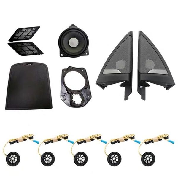 

аудио апгрейд комплект дизайн для серии g01 x3 передний и задний твитер и крышки двери автомобиля среднечастотный динамик сабвуфер