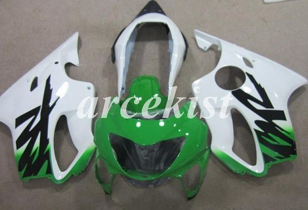 

новый abs мотоцикл полный обтекатели комплекты, пригодный для honda cbr600 fs f4 1999 2000 99 00 кузовостроение набор пользовательских зелен